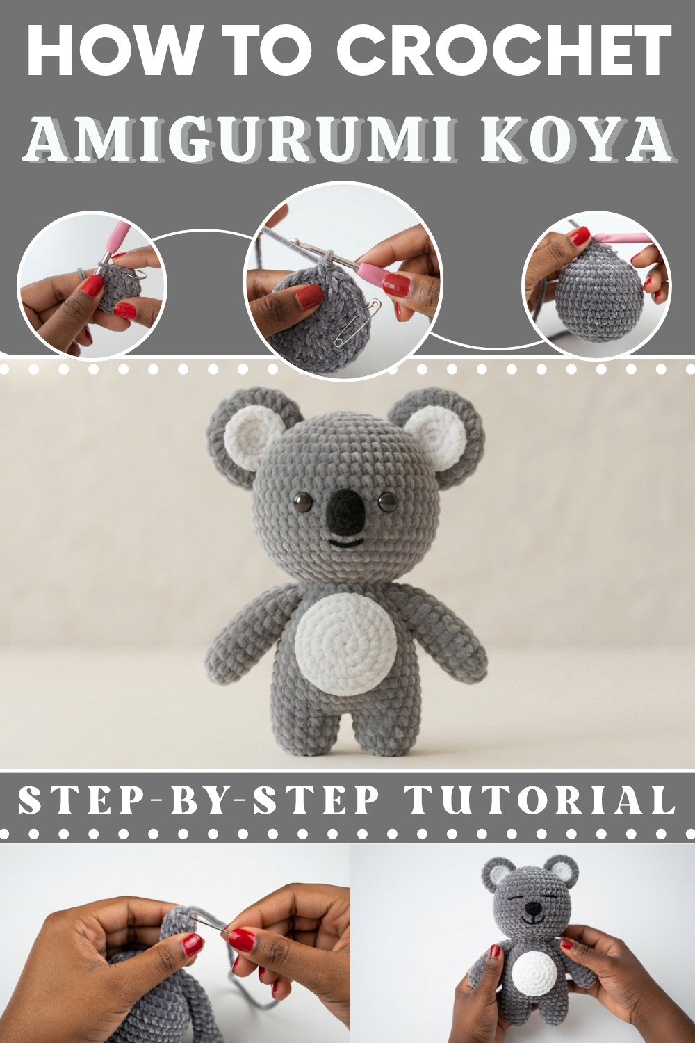 AMIGURUMI KOYA BT21 1