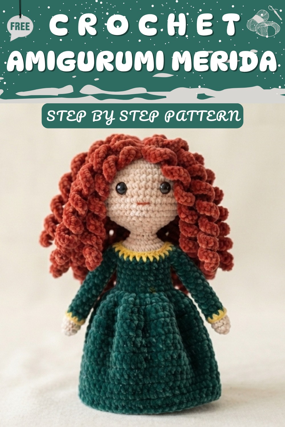 AMIGURUMI MERIDA 10