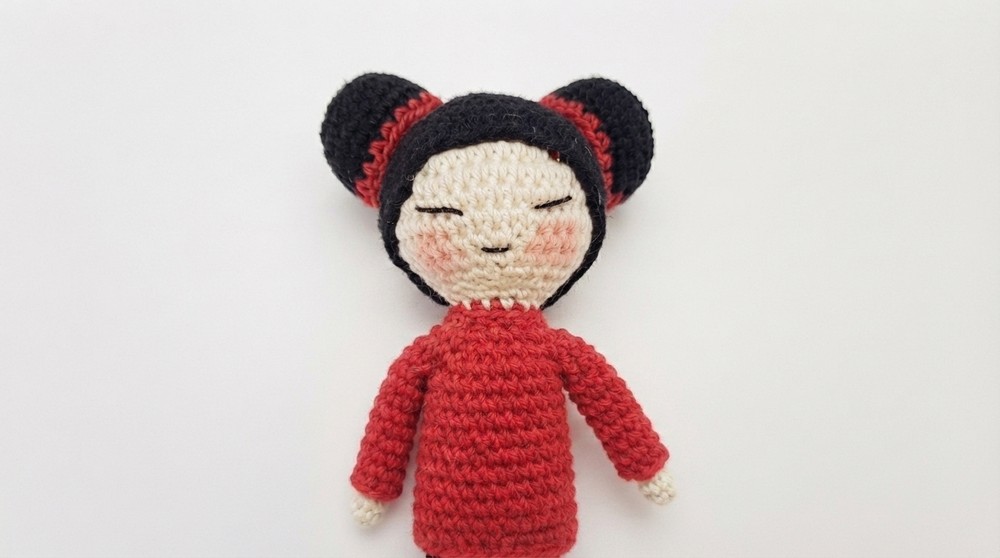AMIGURUMI PUCCA (ADULT VERSION😉) 9