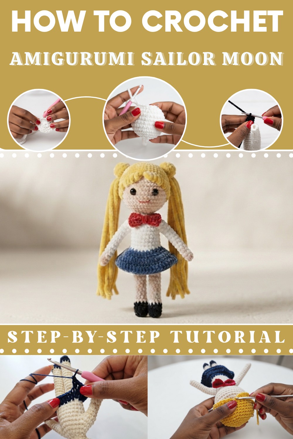 AMIGURUMI SAILOR MOON 1