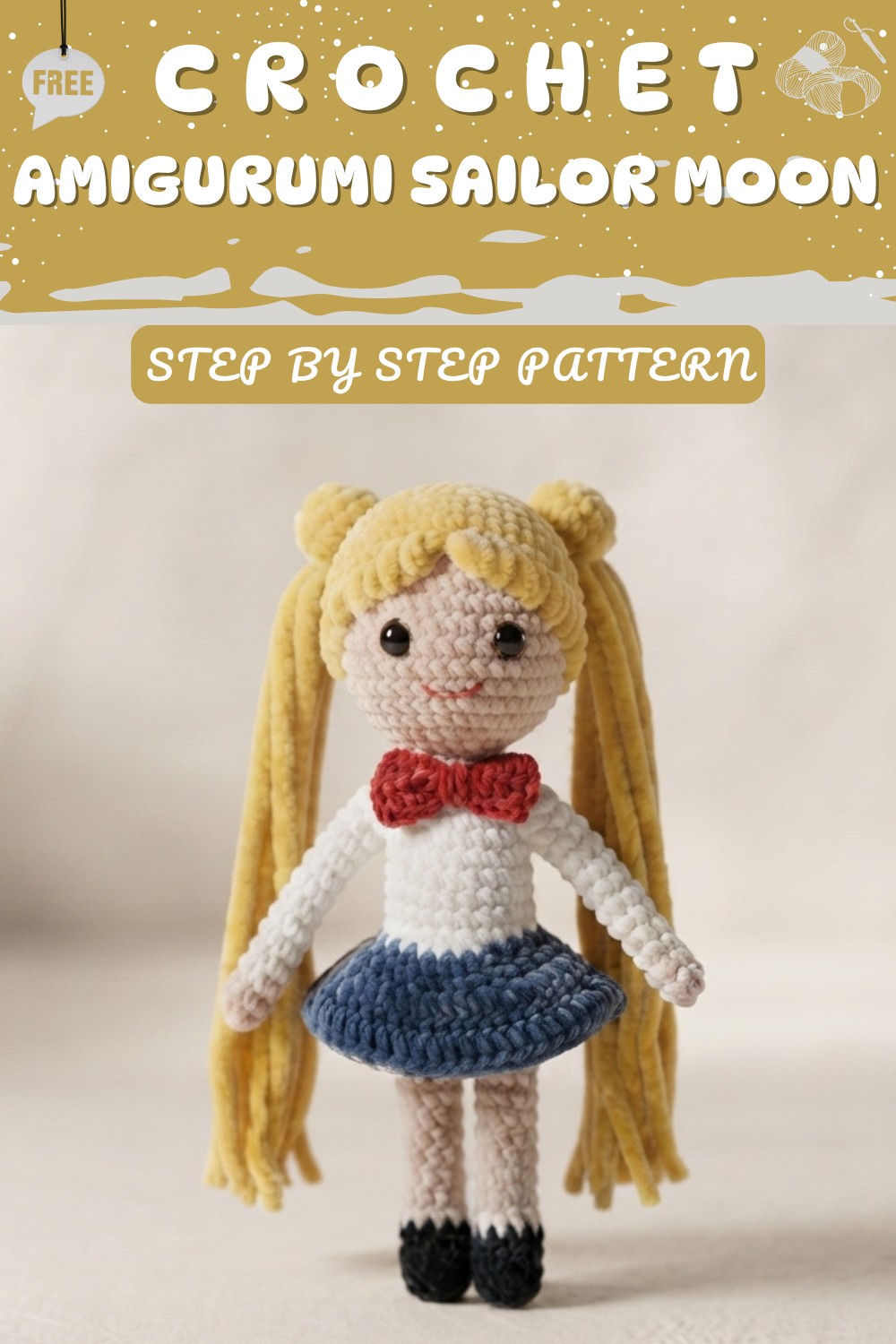 AMIGURUMI SAILOR MOON 11