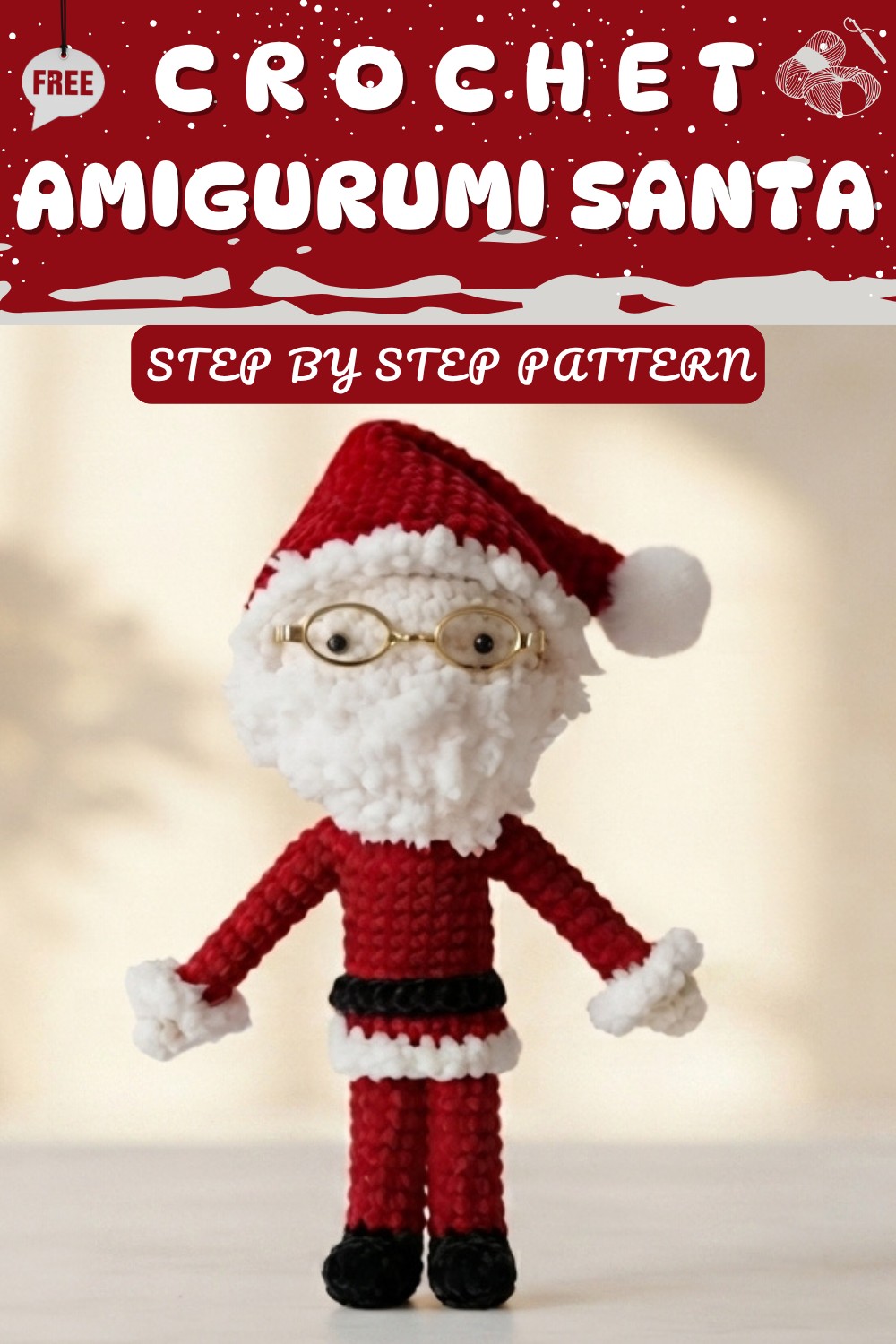 AMIGURUMI SANTA CLAUS 9