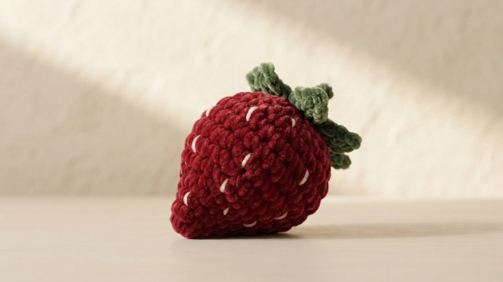 AMIGURUMI STRAWBERRY 2