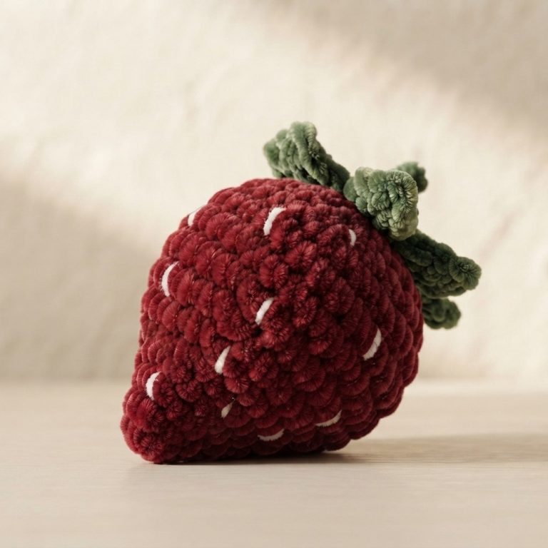 AMIGURUMI STRAWBERRY 9
