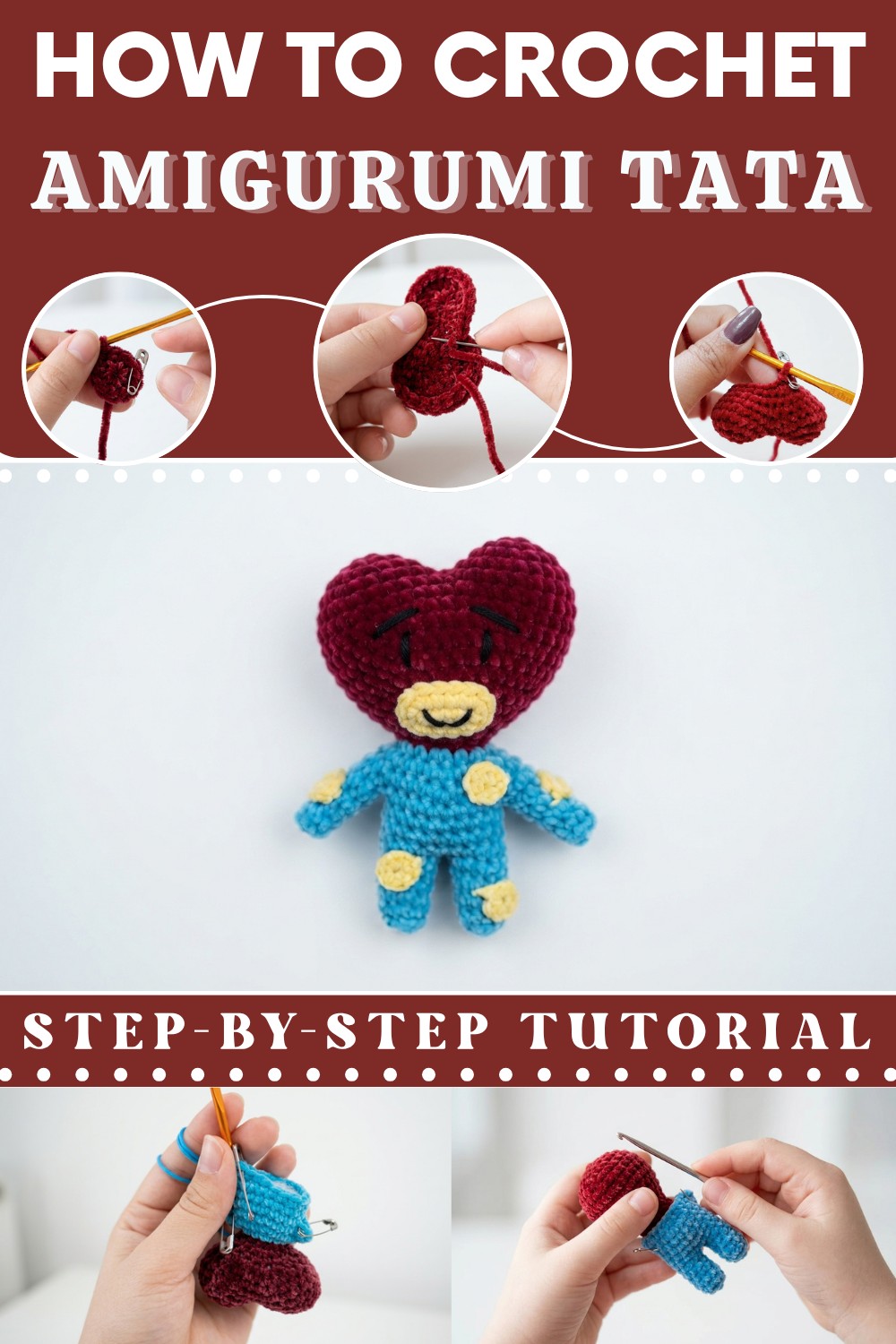 AMIGURUMI TATA BT21 1