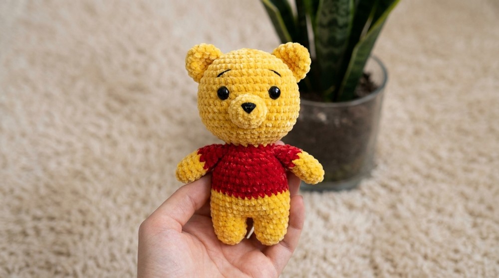 AMIGURUMI WINNIE THE POOH 2