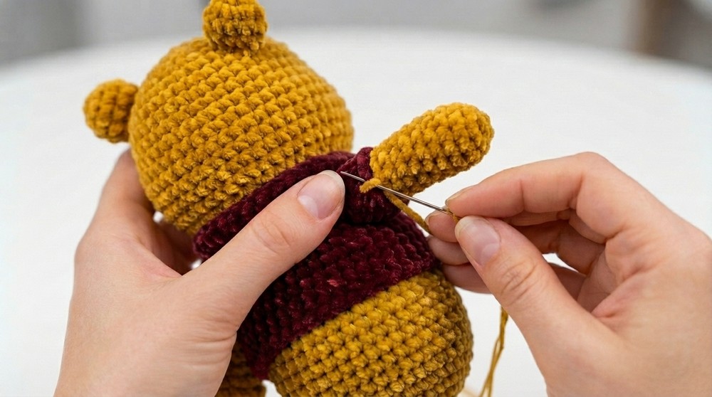AMIGURUMI WINNIE THE POOH 7