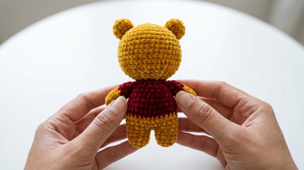 AMIGURUMI WINNIE THE POOH 8