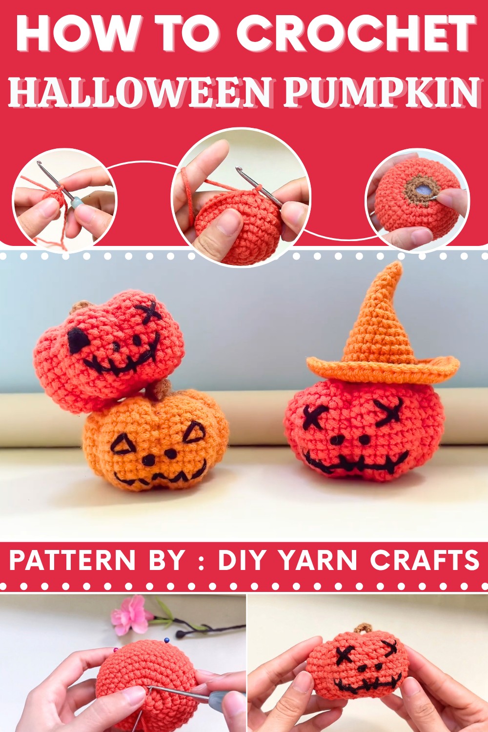 Crochet Halloween pumpkin Pattern (9)
