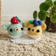Crochet Kawaii Cupcake Bears Amigurumi Tutorial 10