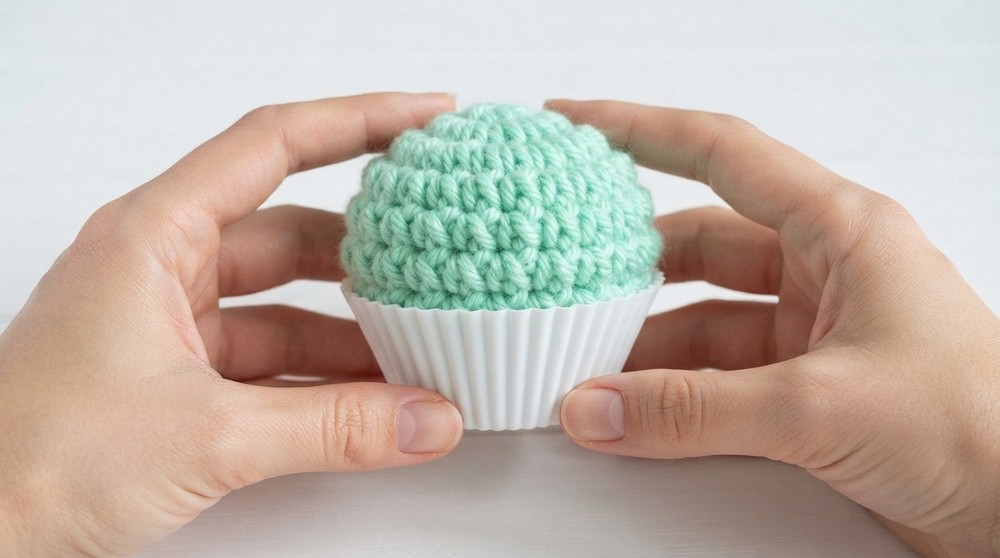Crochet Kawaii Cupcake Bears Amigurumi Tutorial 6
