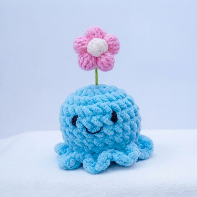 Crochet NO-SEW Octopus Tutorial (6)
