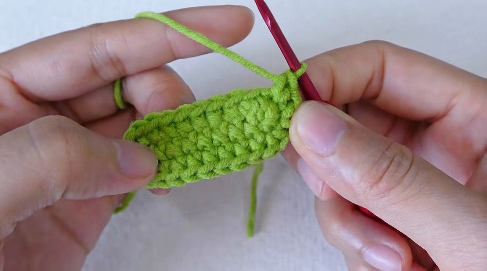 Crochet Sprout Hair Clips (3)