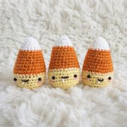 Halloween Candy Corn Crochet Tutorial Amigurumi 11