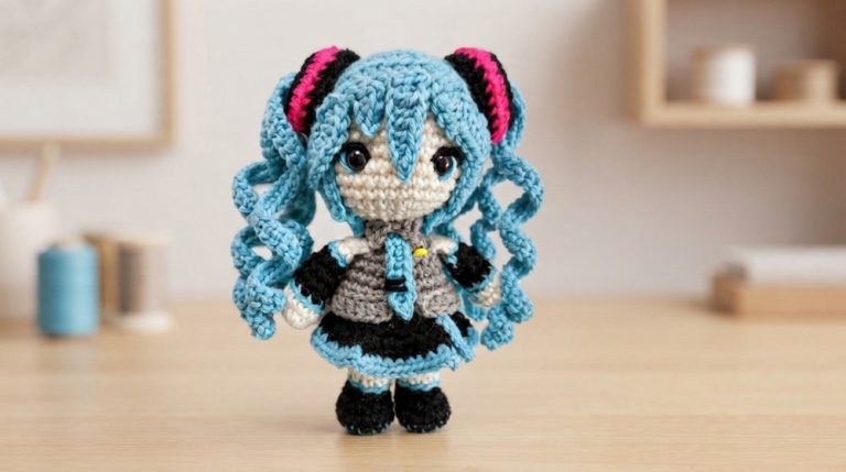 Hatsune Miku Quick Rundown Crochet Tutorial! 2