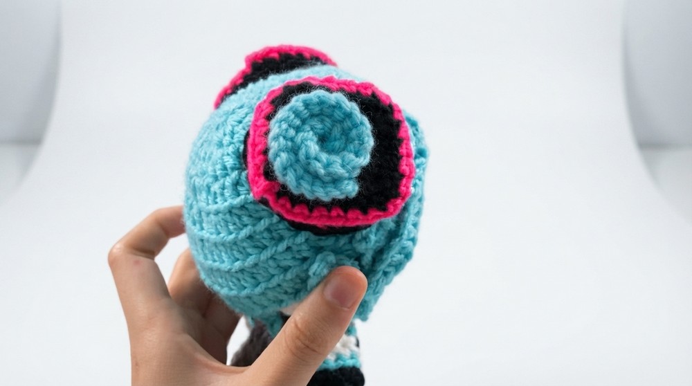 Hatsune Miku Quick Rundown Crochet Tutorial! 7