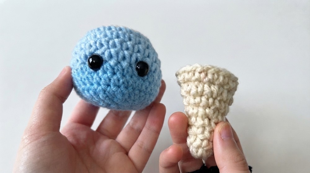 Ice-Cream Cone Quick Crochet Tutorial 7