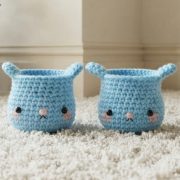 Kawaii Amigurumi Bunny Plant Home Decor 9