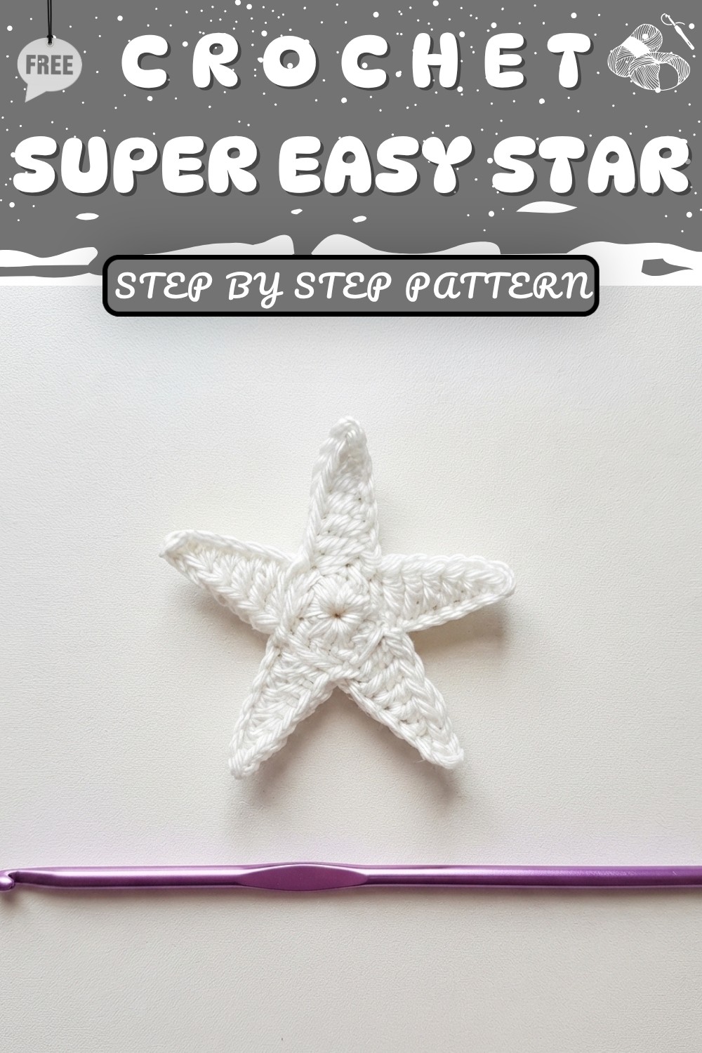 SUPER EASY CROCHET STAR 8