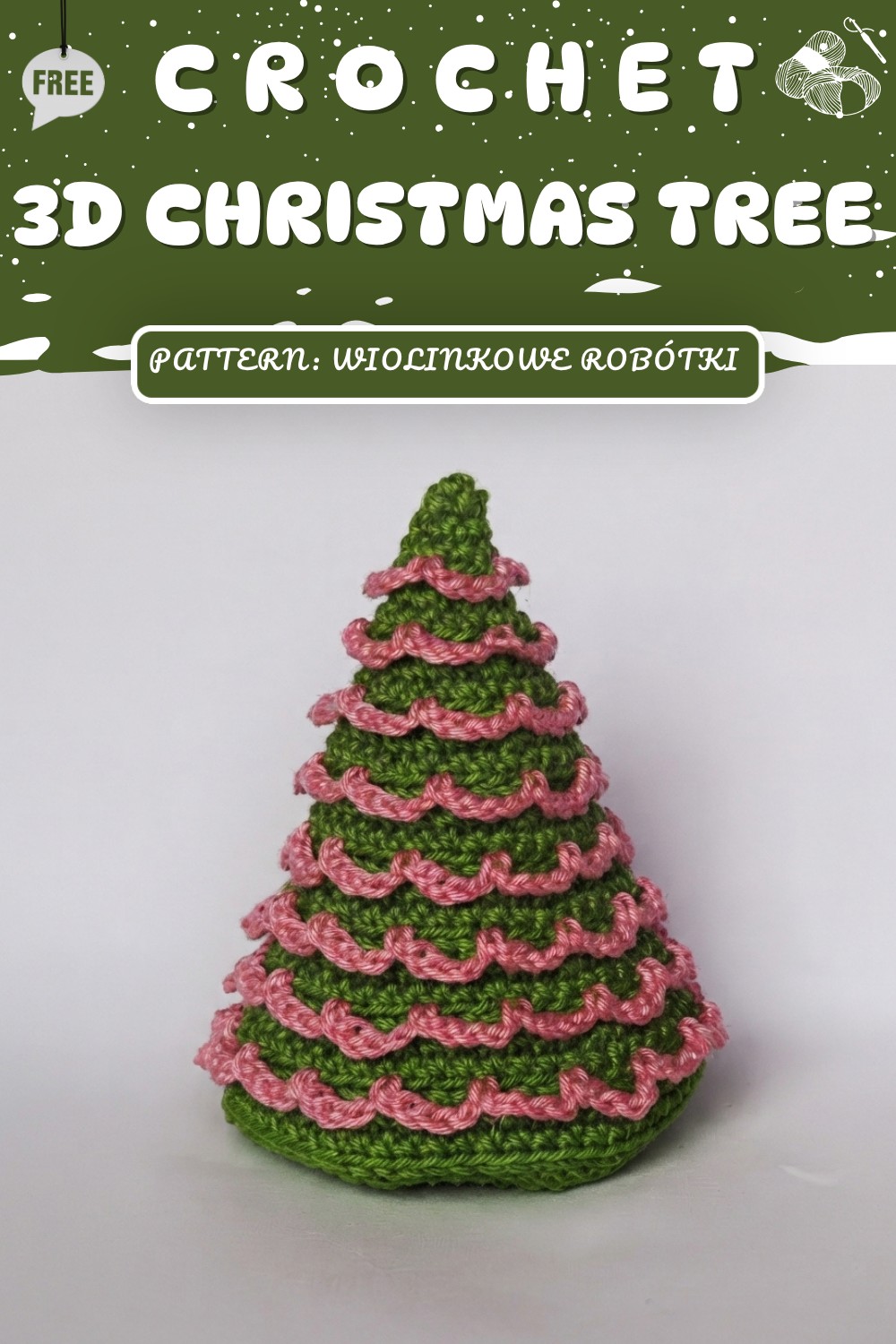 How To Crochet 3d Christmas Tree (12)