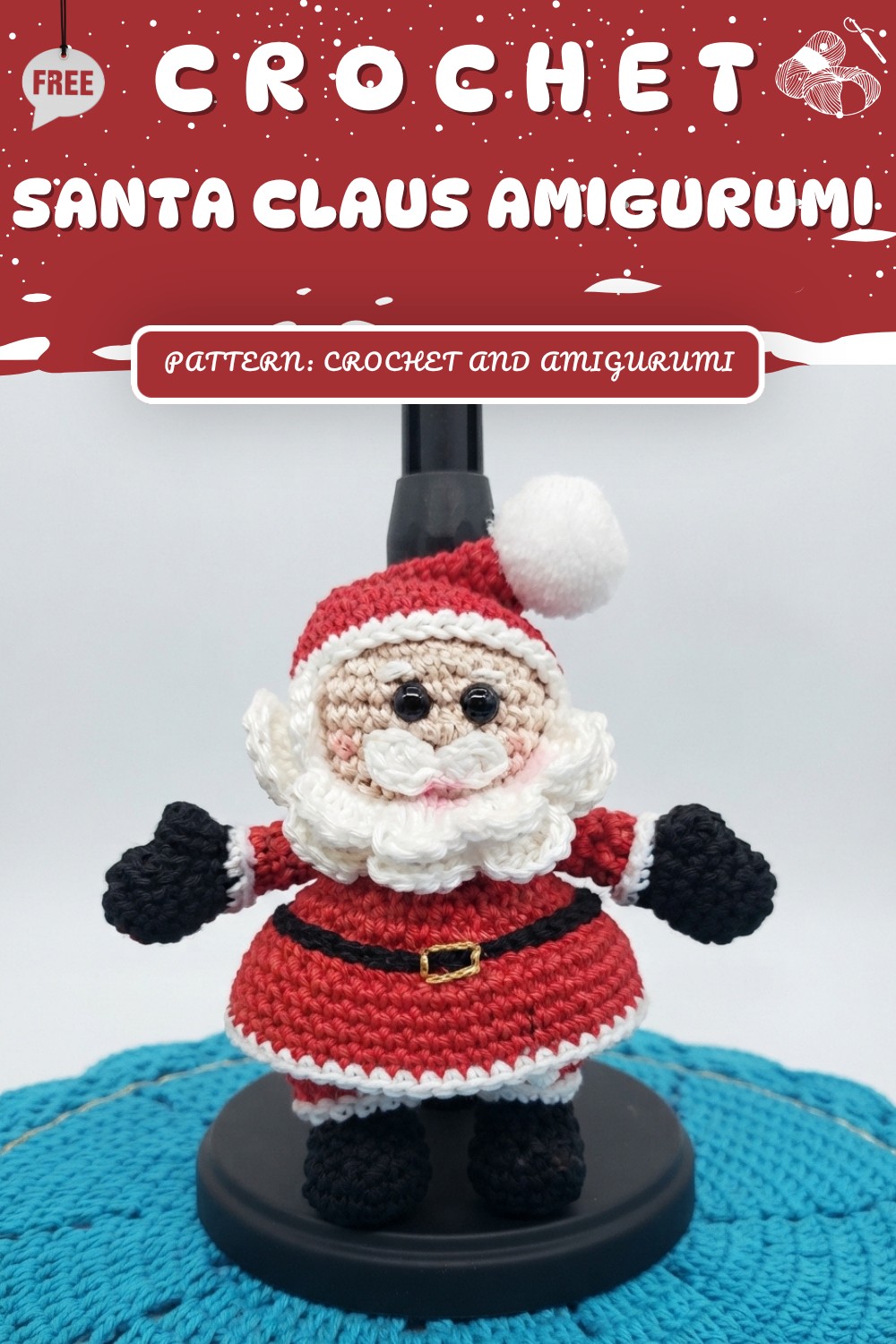 How To Crochet Crocheted Santa Claus Amigurumi (11)