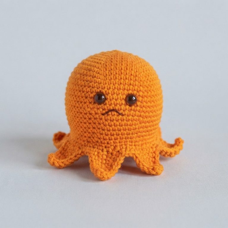 How To Crochet Humor Octopus - Step By Step 9