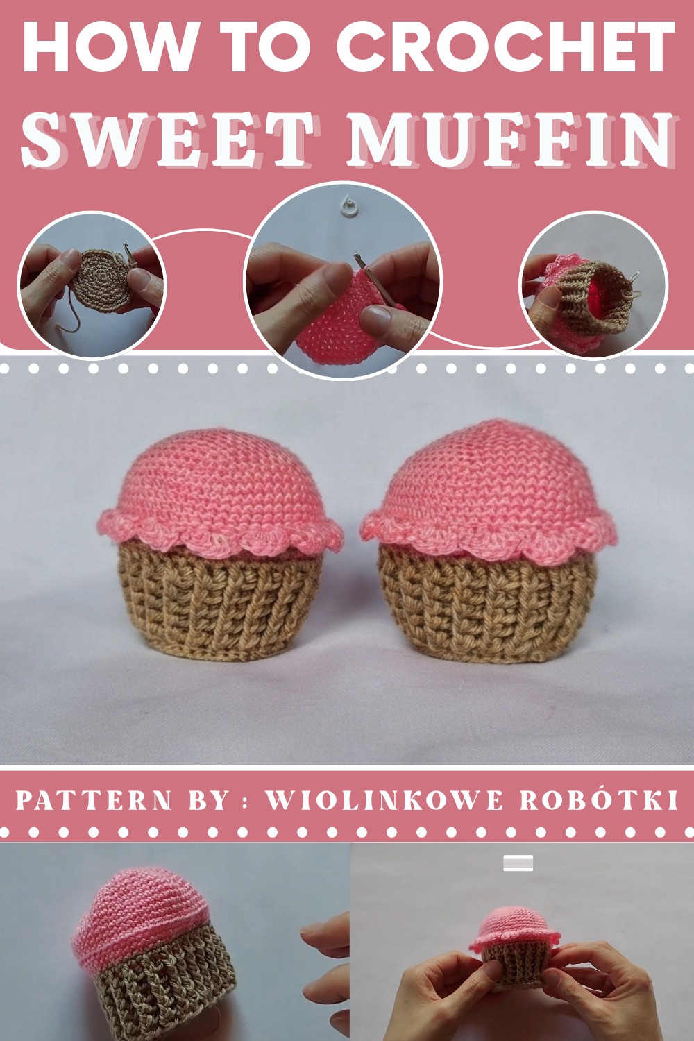 How To Crochet Sweet Muffin (1)