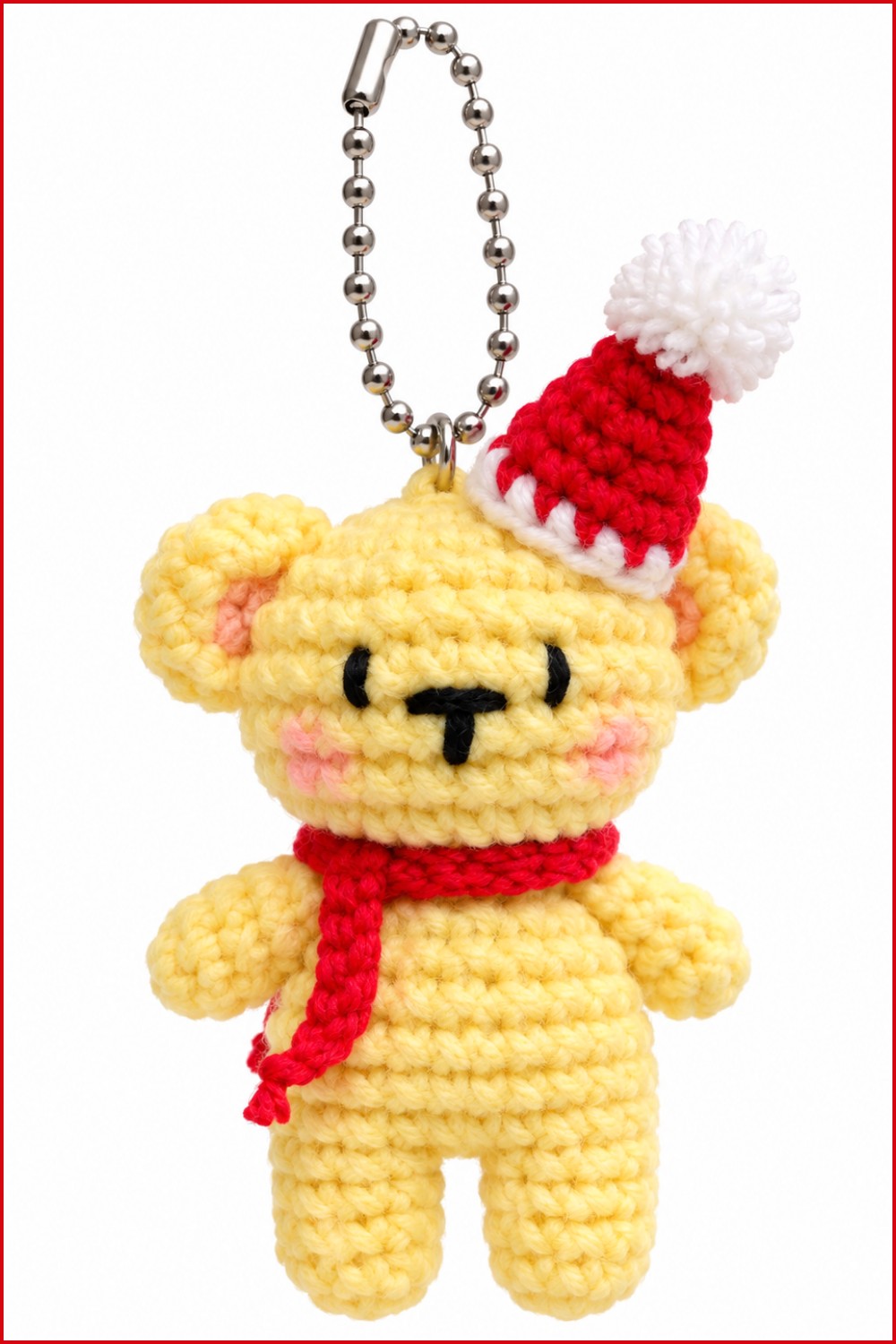 Crochet Amigurumi Bear Santa Hat Pattern 6