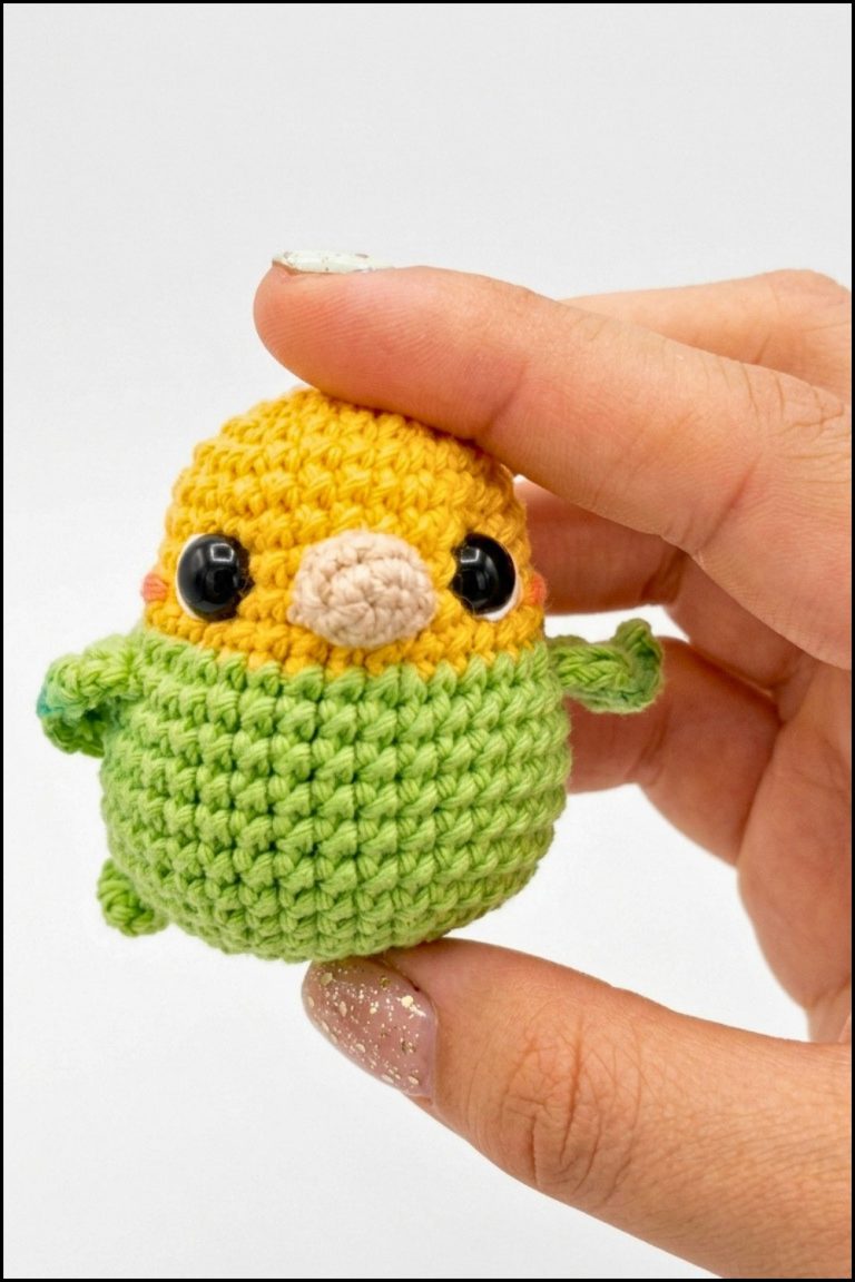 Crochet Amigurumi Bird Pattern 6