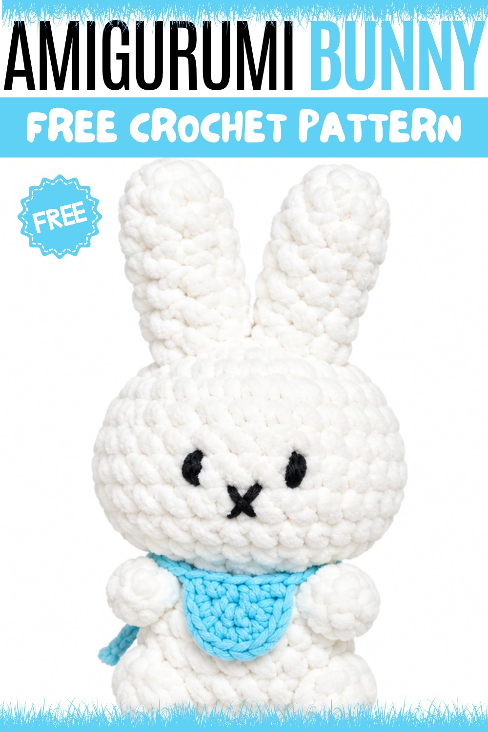 Crochet Amigurumi Bunny Pattern