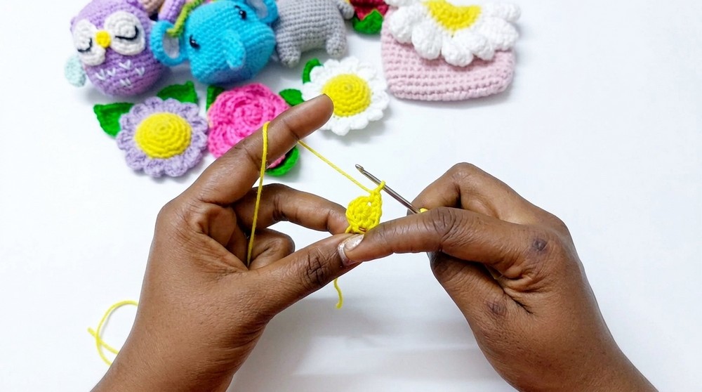 Crochet Amigurumi Cute Bear Pattern 1