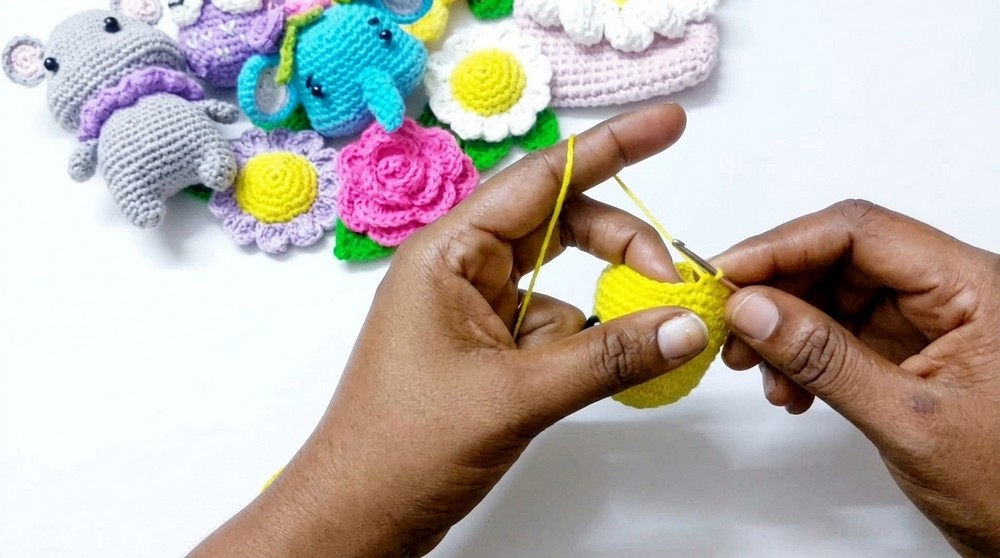 Crochet Amigurumi Cute Bear Pattern 3