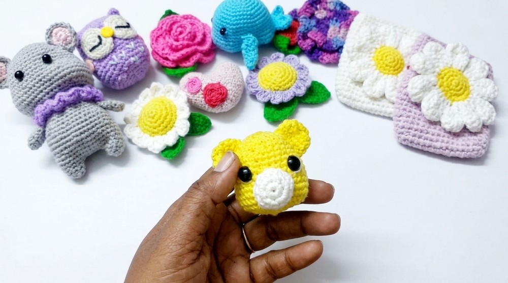 Crochet Amigurumi Cute Bear Pattern 4