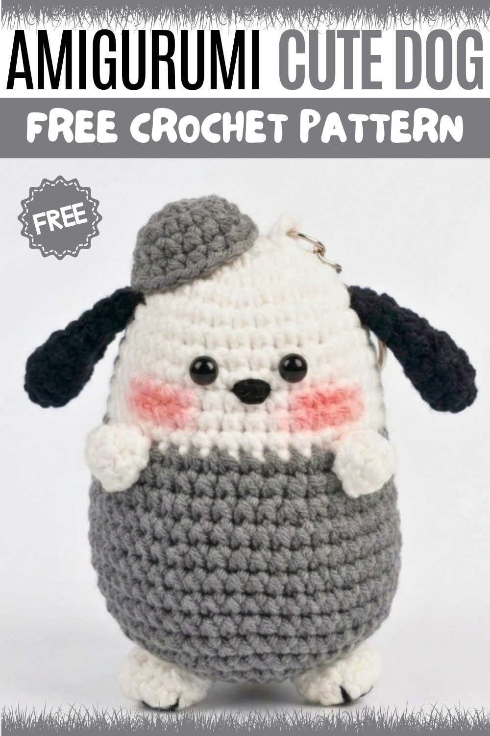 Crochet Amigurumi Cute Dog Pattern