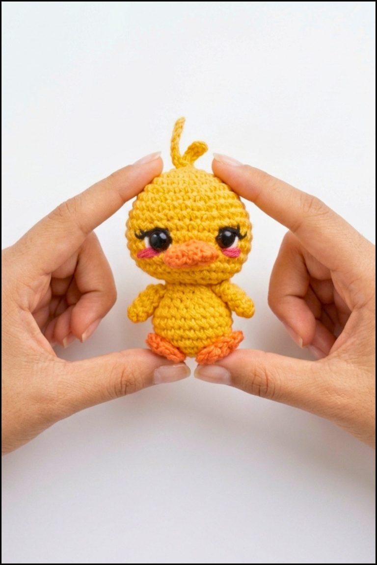 Crochet Amigurumi Duck Pattern 6