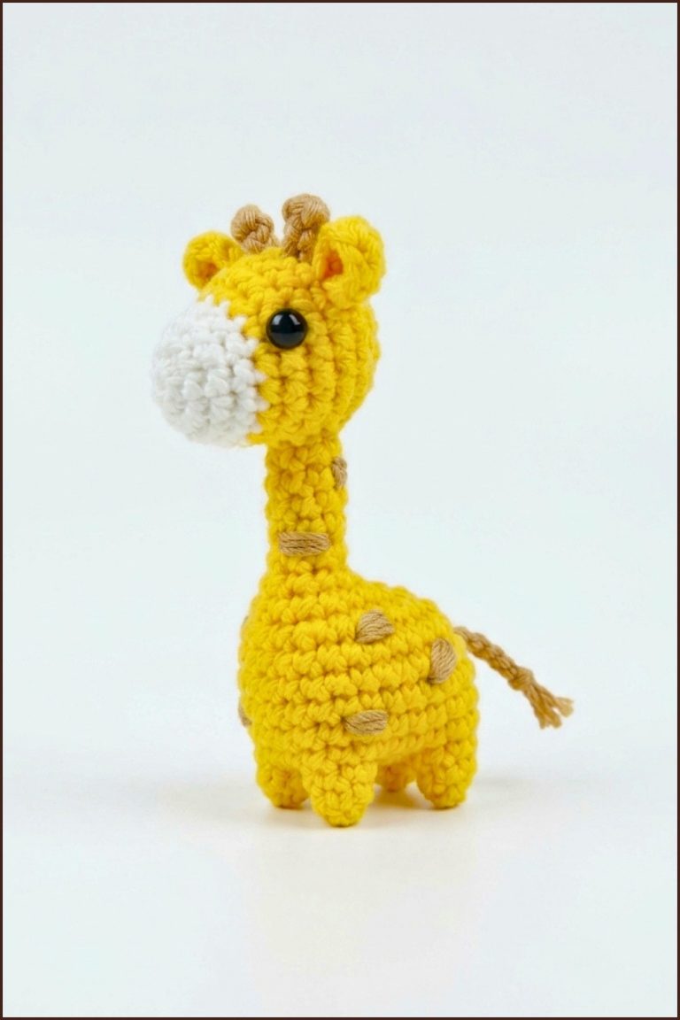 Crochet Amigurumi Giraffe Pattern 6