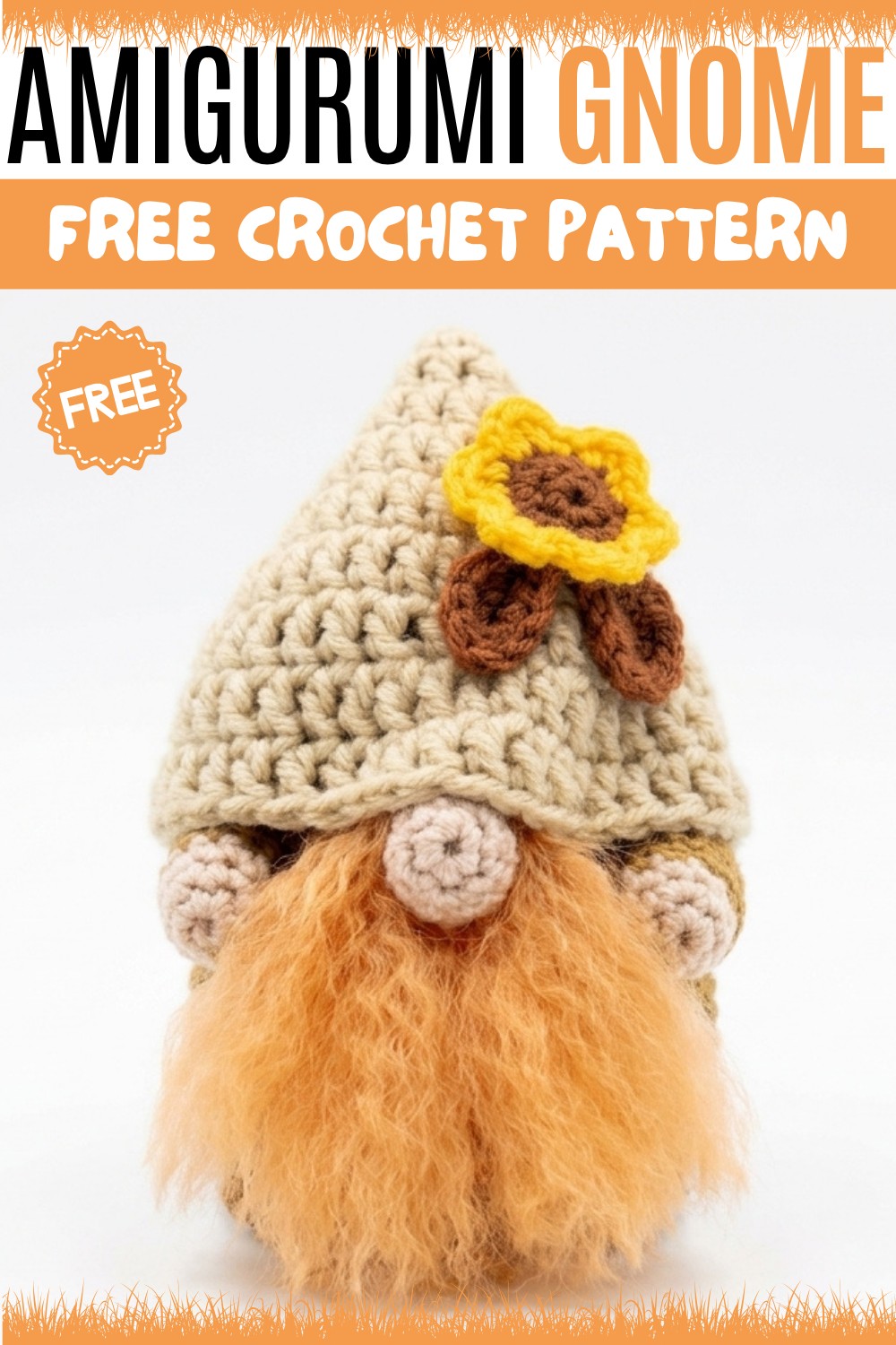 Crochet Amigurumi Gnome Pattern