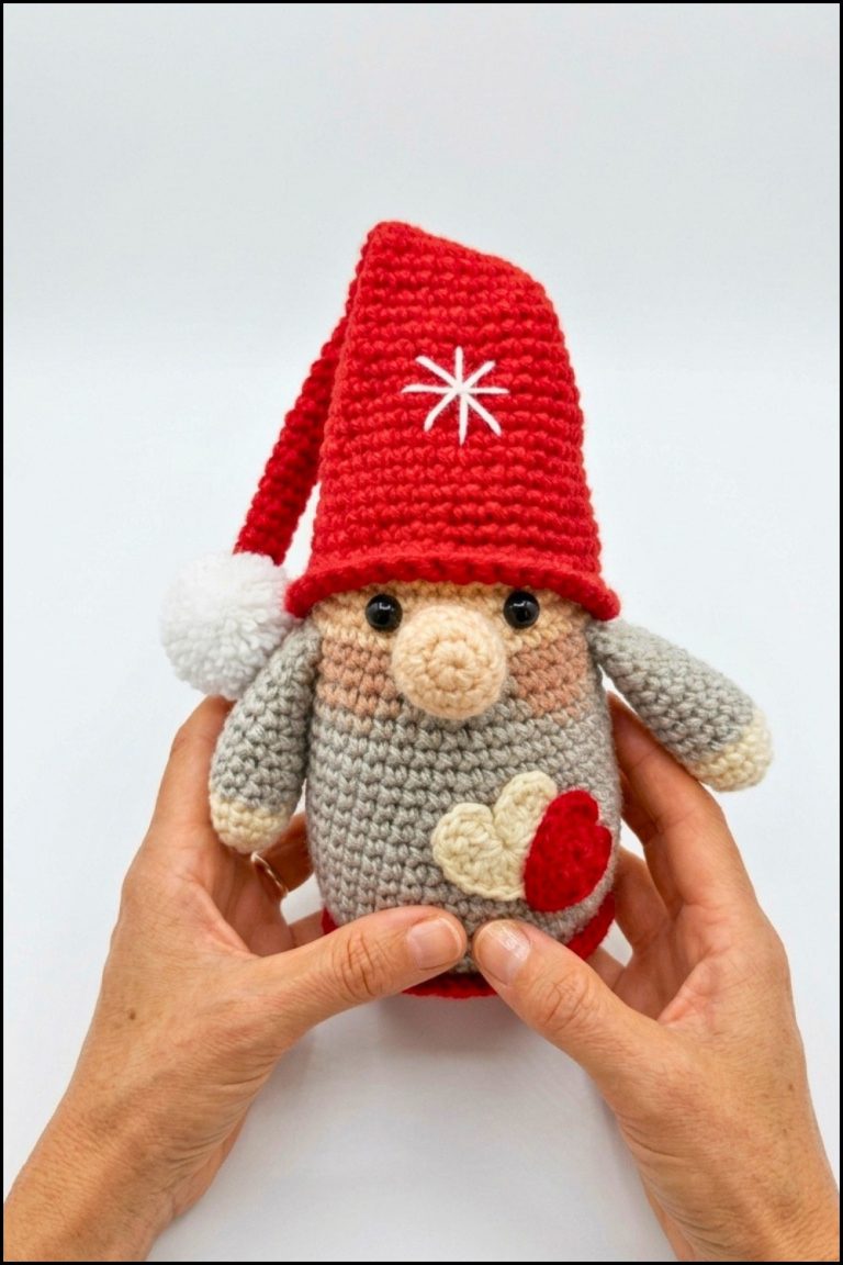 Crochet Amigurumi Gnome Pattern 6