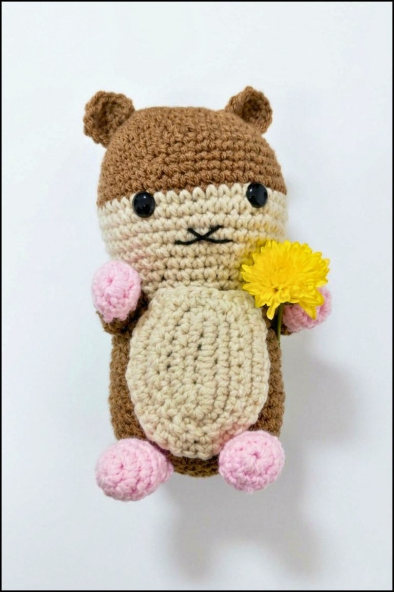 Crochet Amigurumi Hamster Pattern 6