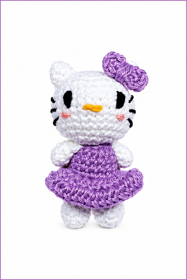 Crochet Amigurumi Hello Kitty Pattern 6
