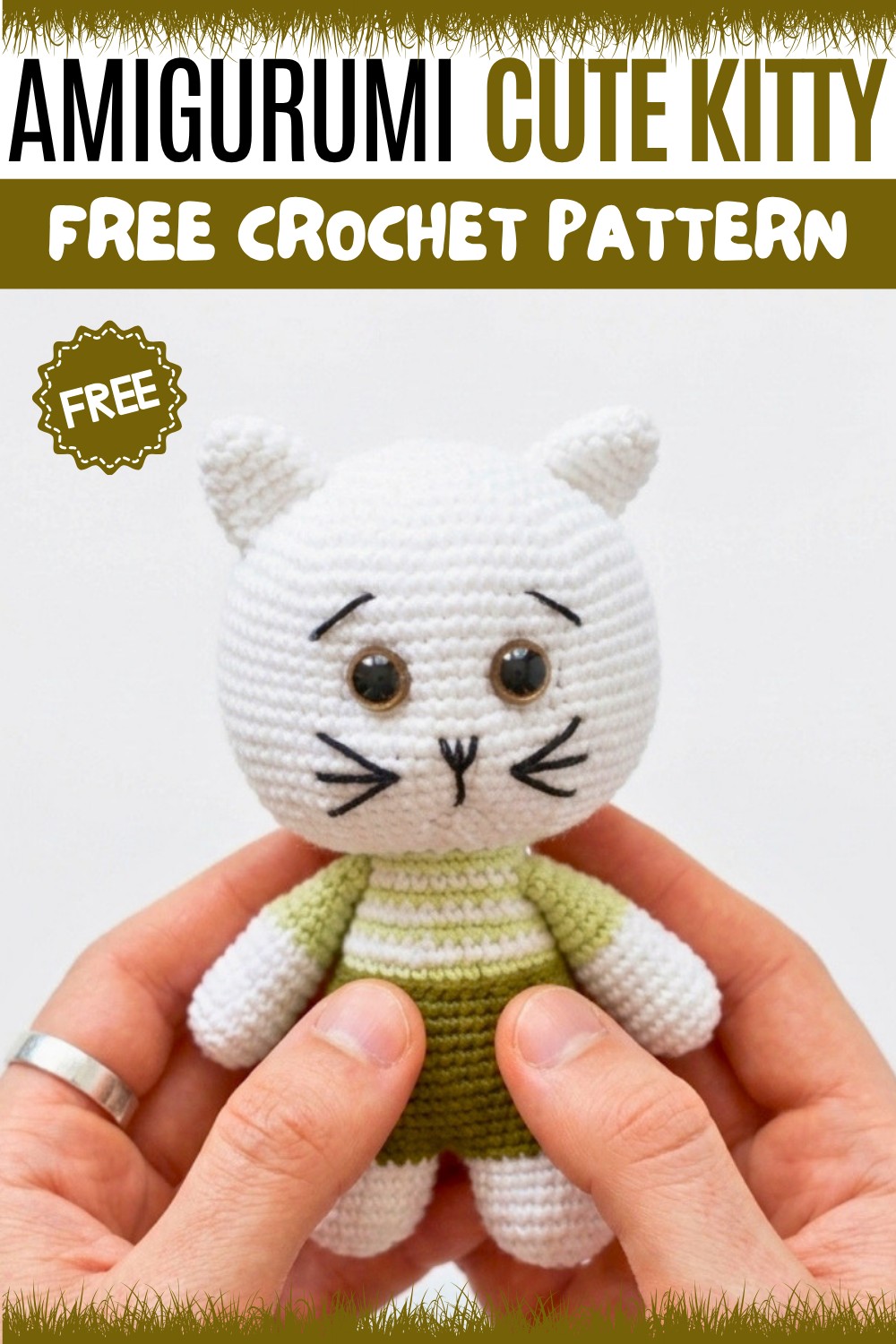 Crochet Amigurumi Kitty Pattern