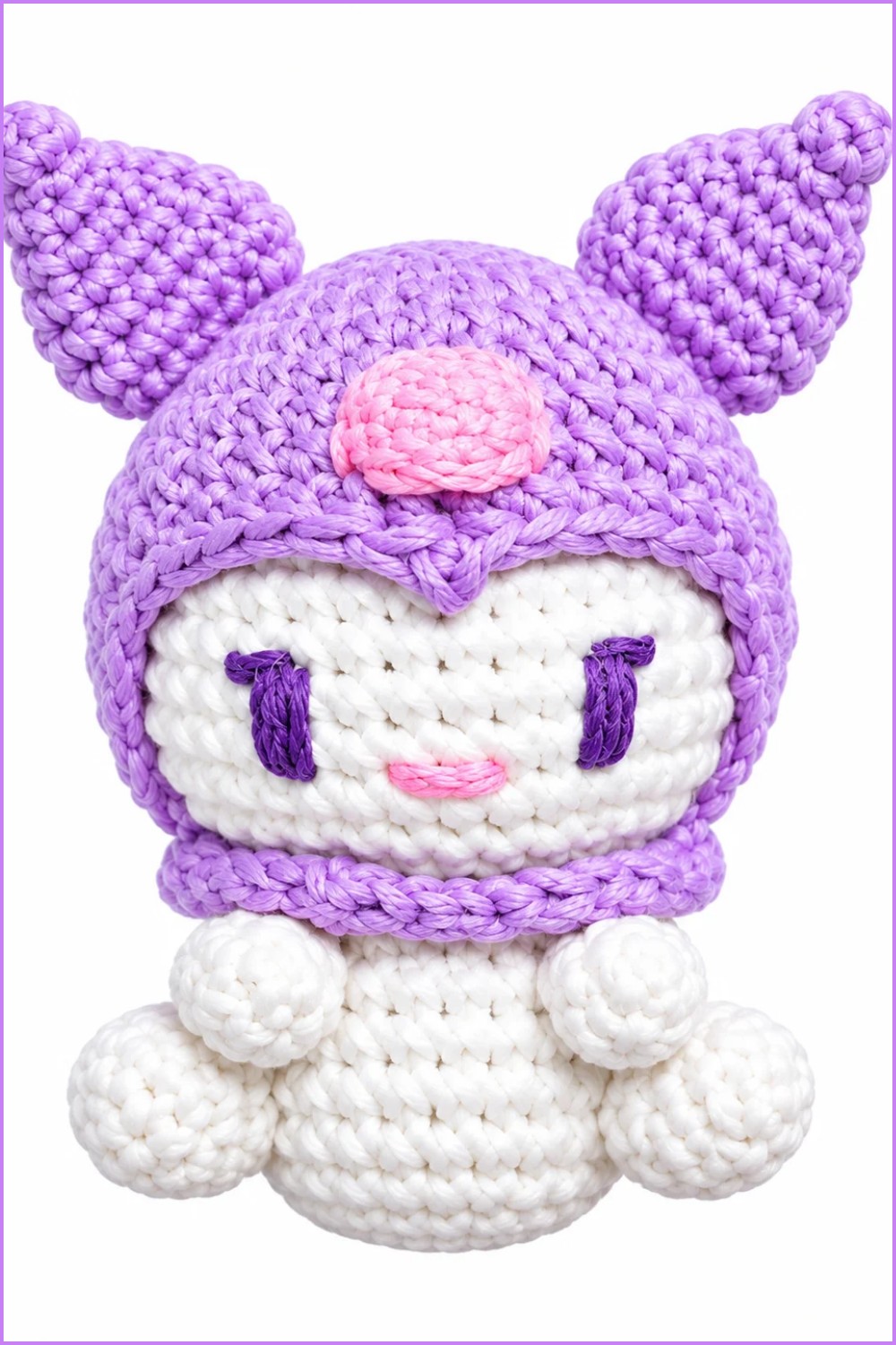 Crochet Amigurumi Kuromi Pattern 6