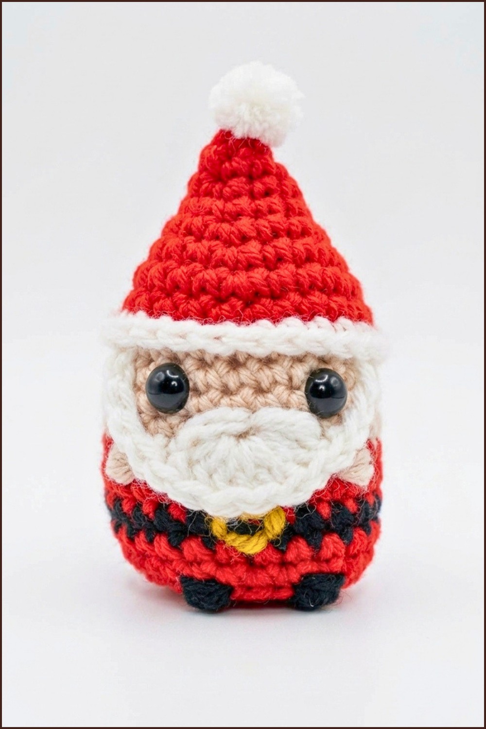 Crochet Amigurumi Mini Santa Claus Pattern 6