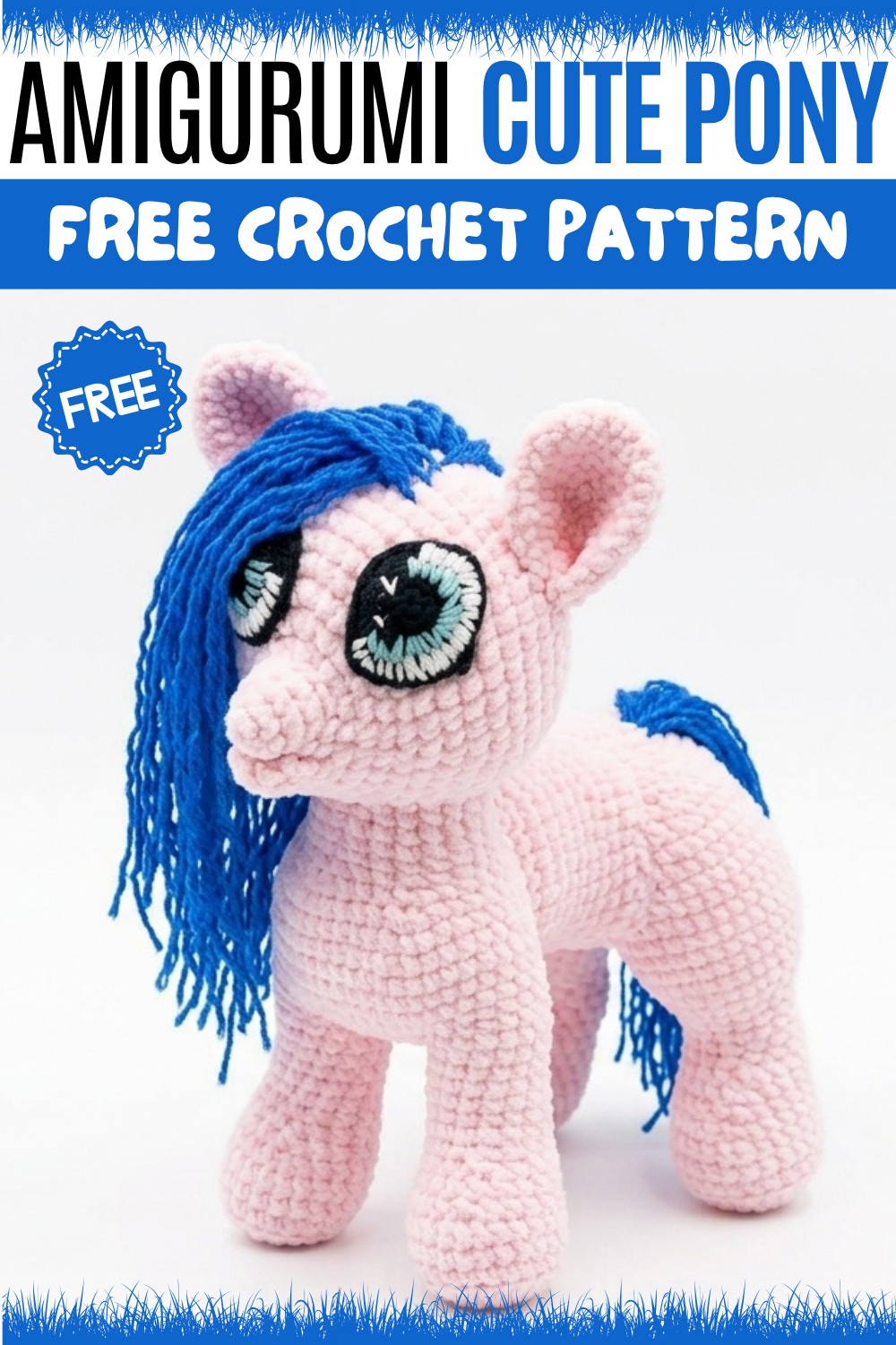 Crochet Amigurumi Pony Pattern