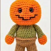 Crochet Amigurumi Pumpkin Man Pattern 6