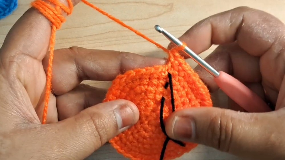Crochet Amigurumi Pumpkin Pattern 2