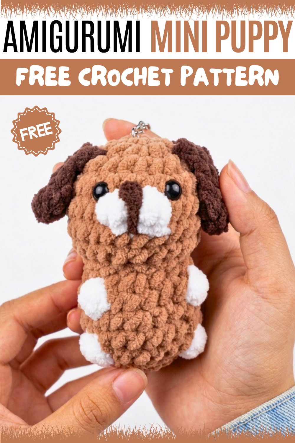 Crochet Amigurumi Puppy Pattern