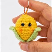 Crochet Amigurumi Small Corn Pattern 6