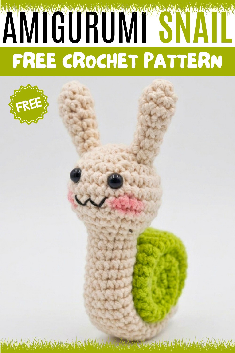 Crochet Amigurumi Snail Pattern