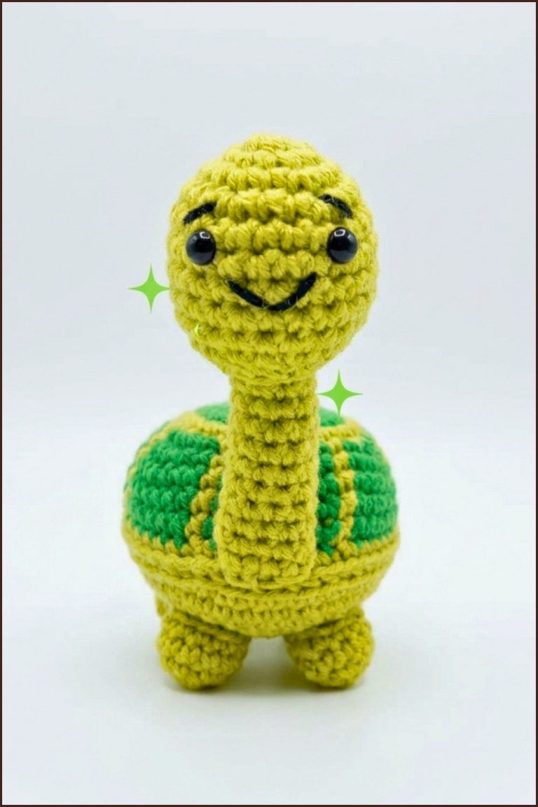 Crochet Amigurumi Turtle Pattern 6